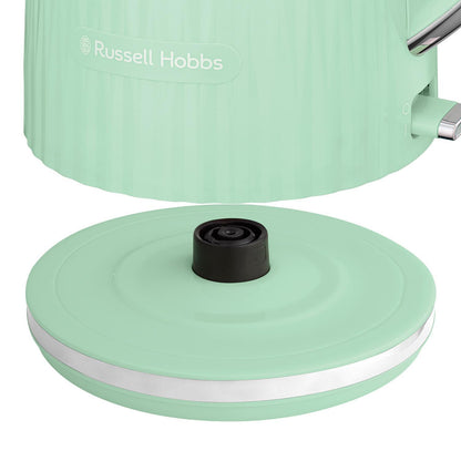 Russell Hobbs Eden Jug Kettle & 2 Slice Toaster Kitchen Set (Pistachio) - Vibe Home