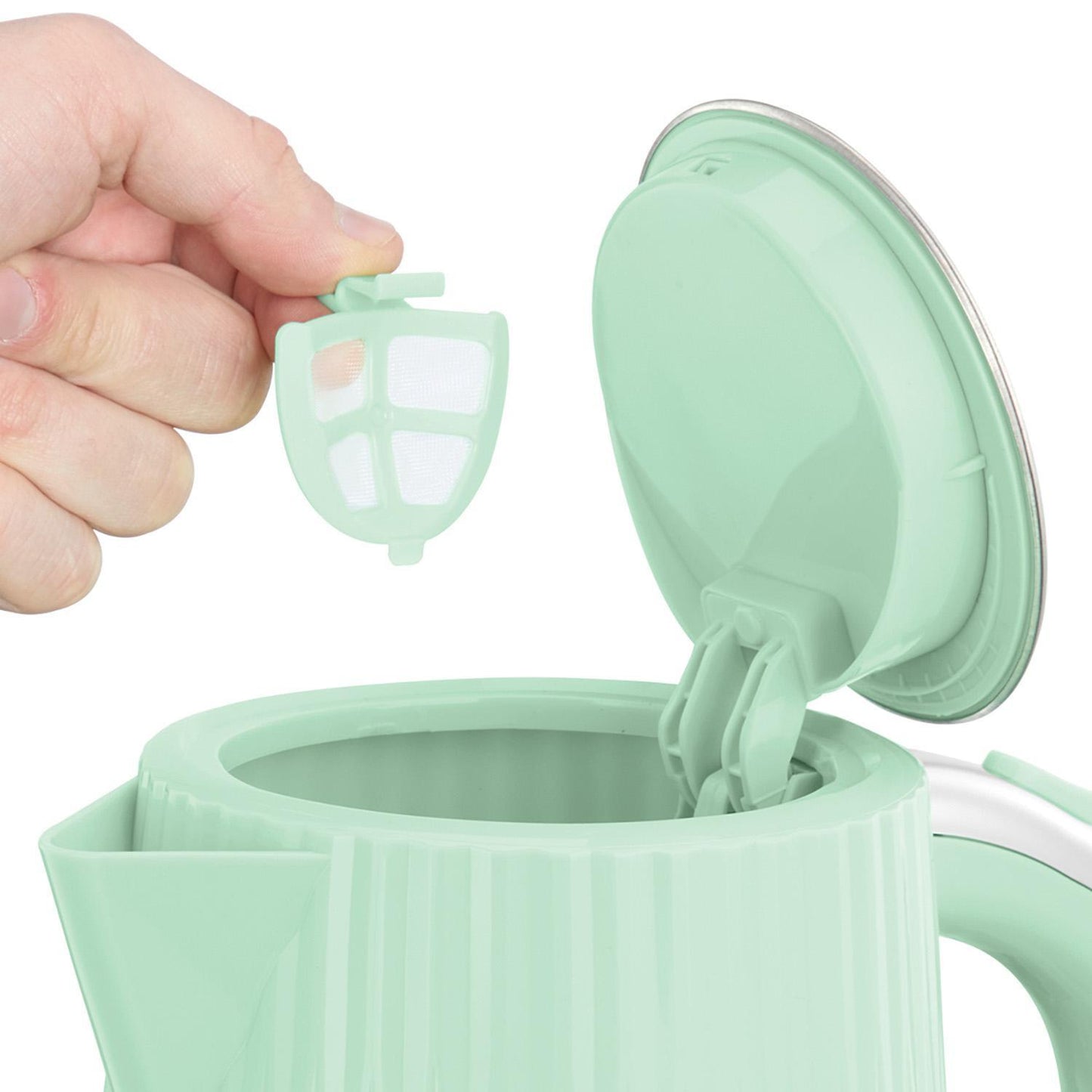 Russell Hobbs Eden Jug Kettle & 2 Slice Toaster Kitchen Set (Pistachio) - Vibe Home