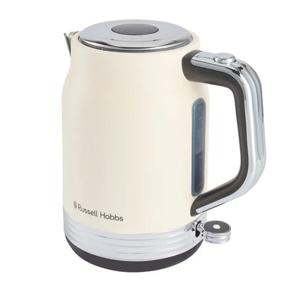 Russell Hobbs Hanley Kettle, 2 Slice Toaster & Digital Microwave Kitchen Set (Jasmine)