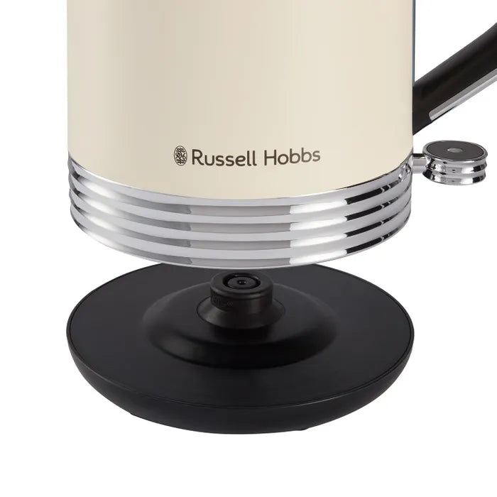Russell Hobbs Hanley Kettle, 2 Slice Toaster & Digital Microwave Kitchen Set (Jasmine)