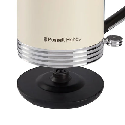 Russell Hobbs Hanley Kettle, 2 Slice Toaster & Digital Microwave Kitchen Set (Jasmine)