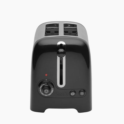 Dualit Lite Dome Kettle & 2 Slice Toaster Kitchen Set (Black)