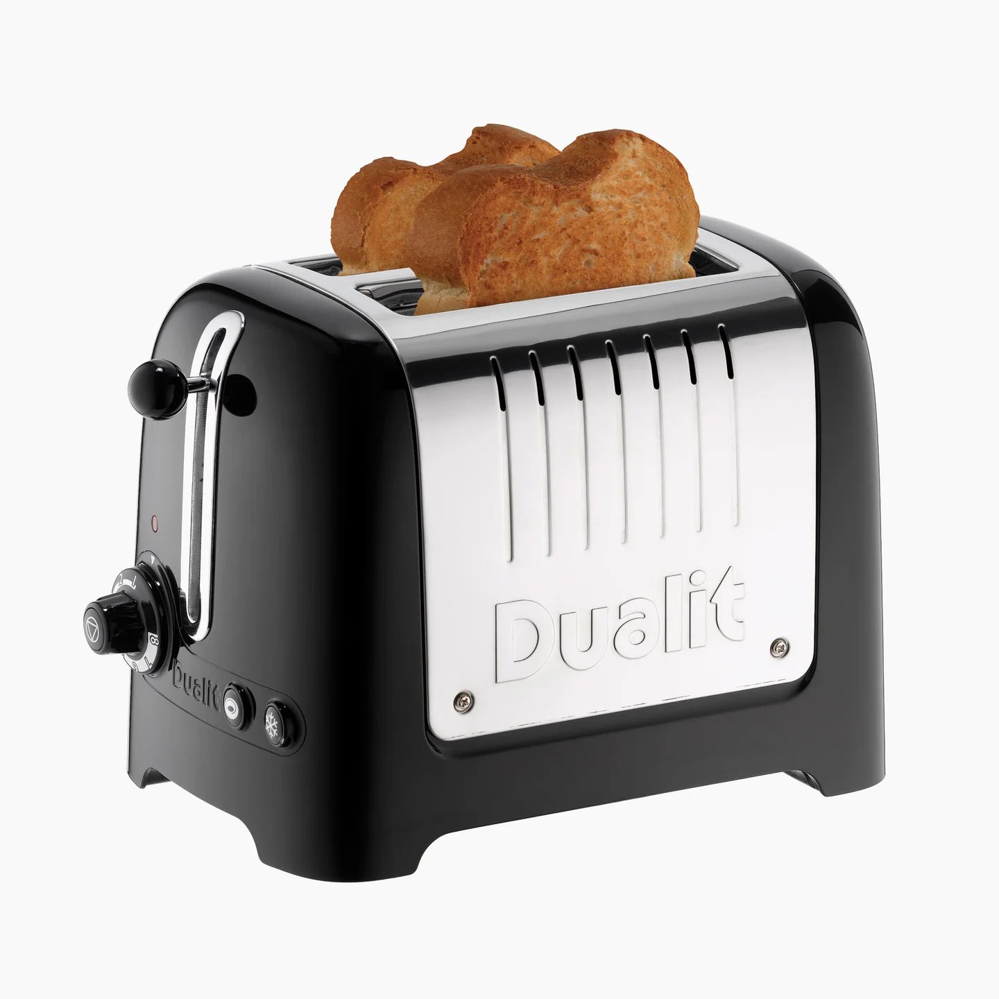 Dualit Lite Dome Kettle & 2 Slice Toaster Kitchen Set (Black)