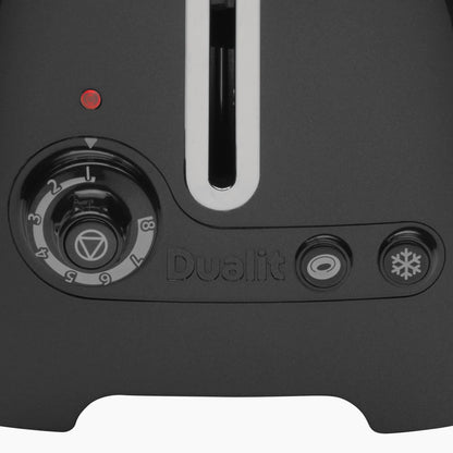 Dualit Lite Dome Kettle & 2 Slice Toaster Kitchen Set (Black)