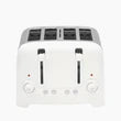 Dualit Lite 4 Slice Toaster 46203 (White)