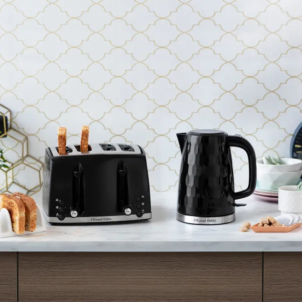 Russell Hobbs Russell Hobbs Honeycomb 4 Slice Toaster 26071 (Black)