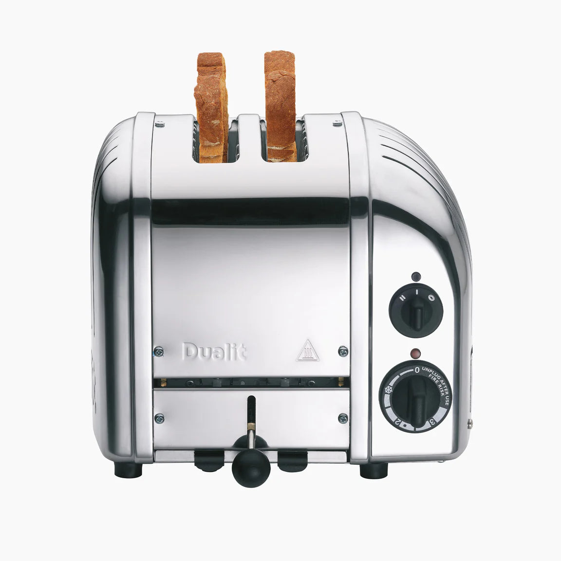 Dualit Classic Kettle & 2 Slice Toaster NewGen Kitchen Set (Polished Chrome)