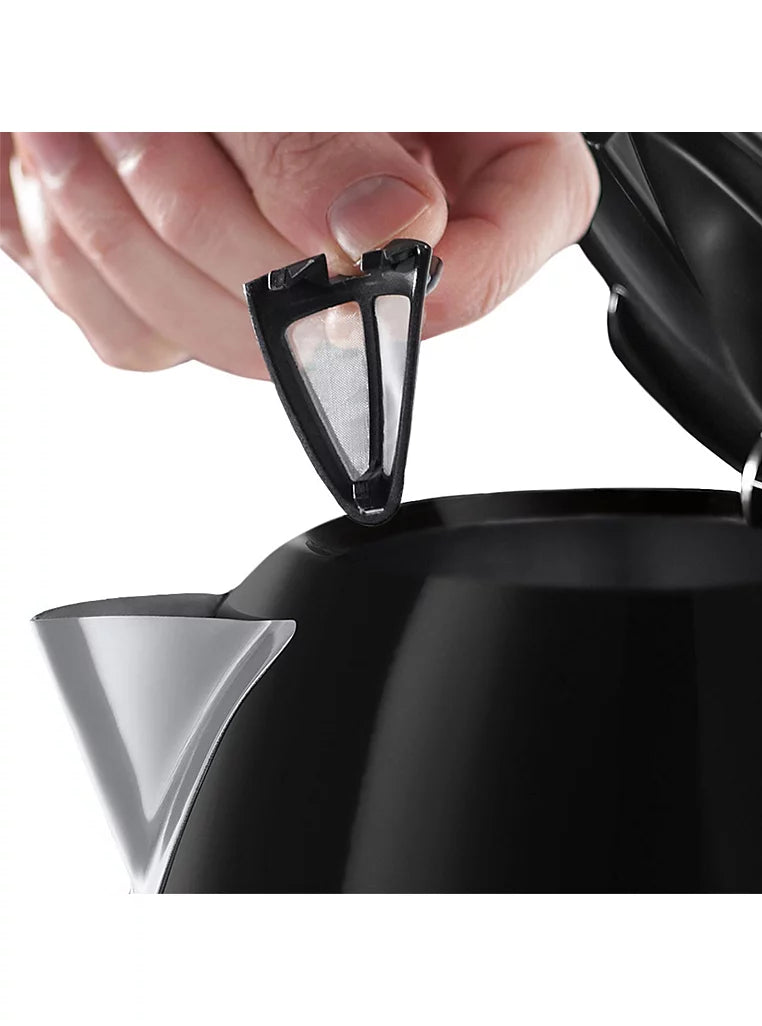 Russell Hobbs Russell Hobbs Colours Plus Kettle & 2 Slice Toaster Kitchen Set (Black)