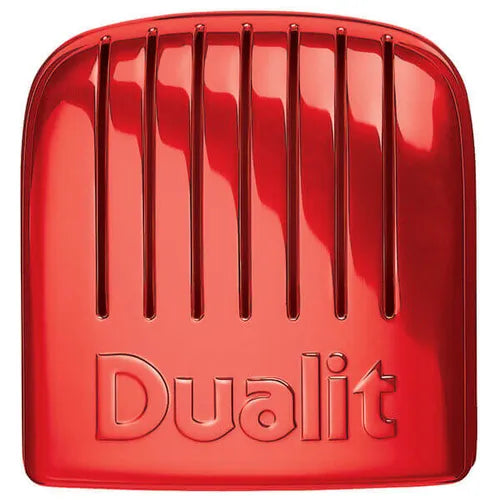 Dualit Dualit Classic Kettle & 4 Slice Vario AWS Toaster Kitchen Set (Stainless Steel & Red)