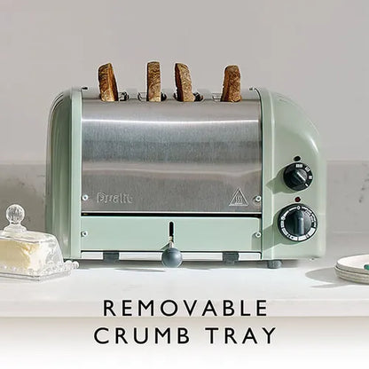 Dualit Dualit Classic Kettle & 4 Slice Vario AWS Toaster Kitchen Set (Sage Green)
