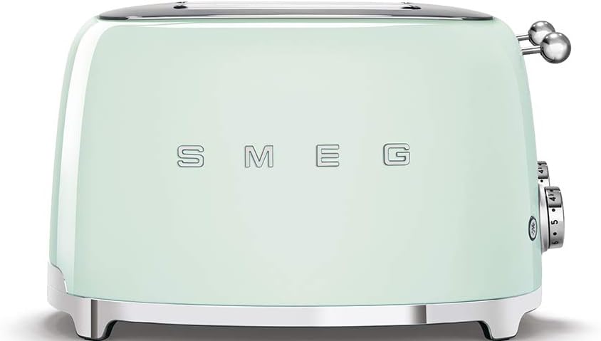 SMEG 4 Slice Toasters Pastel Green Toaster - Limited Edition