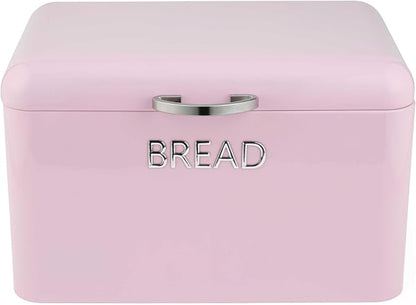 Salter Salter Retro Bread Bin & Canister Storage Kitchen Set (Pink)