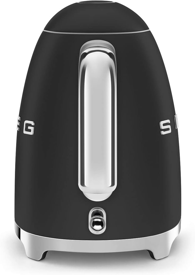 SMEG Retro Kettle Soft Opening Lid KLF03BLMUK - Matte Black