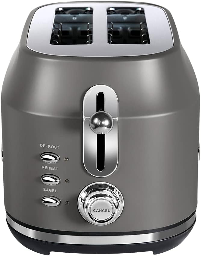 Rangemaster Classic 2 Slice Toaster RMCL2S201GY (Matt Slate Grey)