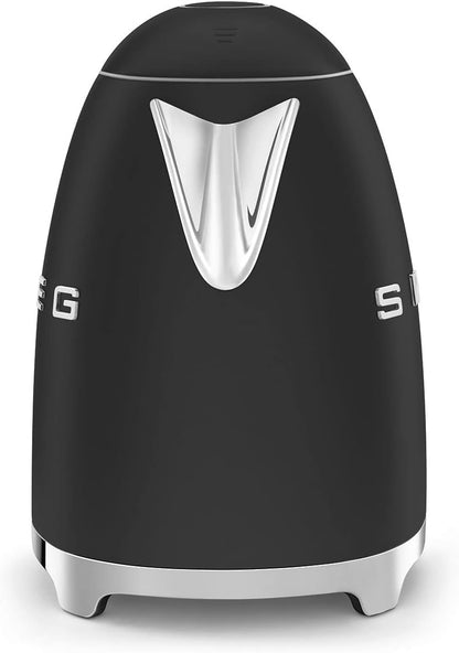 SMEG Retro Kettle Soft Opening Lid KLF03BLMUK - Matte Black