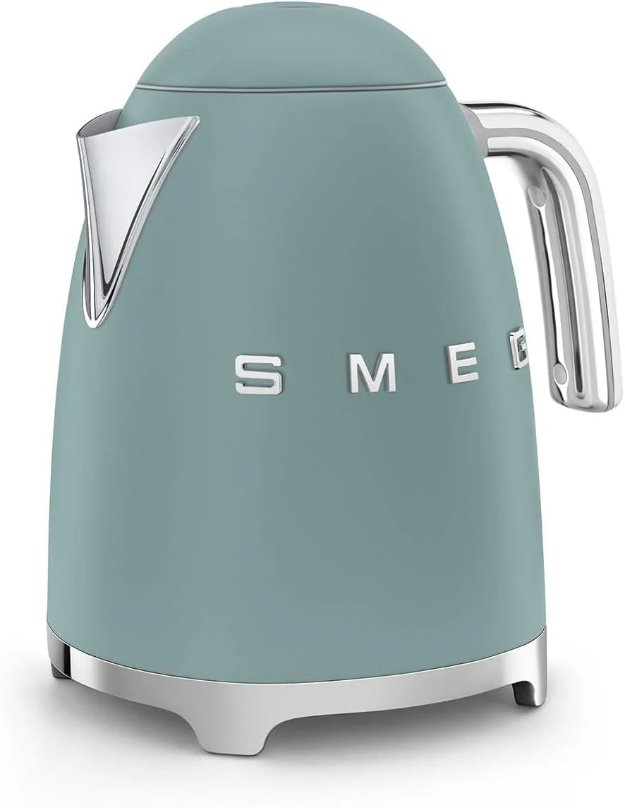 Smeg Matte Emerald Green Kettle & Toaster Set Limited Edition