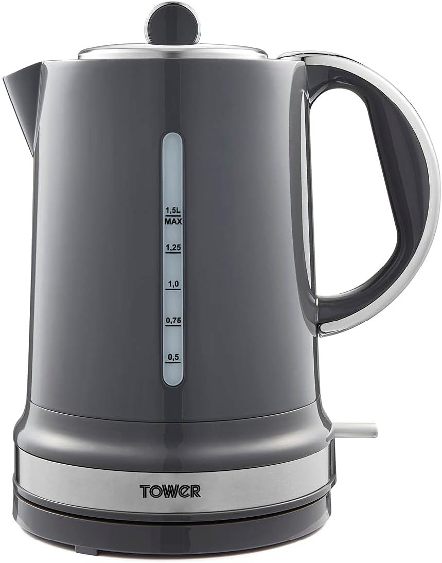 Tower Belle Grey Kettle Rapid Boil Graphite T10049GRP