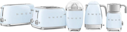 SMEG Retro Kettle Temperature Controlled KLF04PBUK (Pastel Blue)