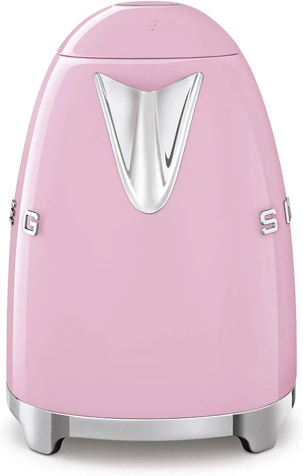 SMEG Retro Kettle & 2 Slice Toaster Matching Kitchen Set (Pastel Pink)