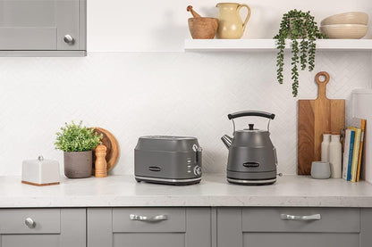 Rangemaster Classic 2 Slice Toaster RMCL2S201GY (Matt Slate Grey)