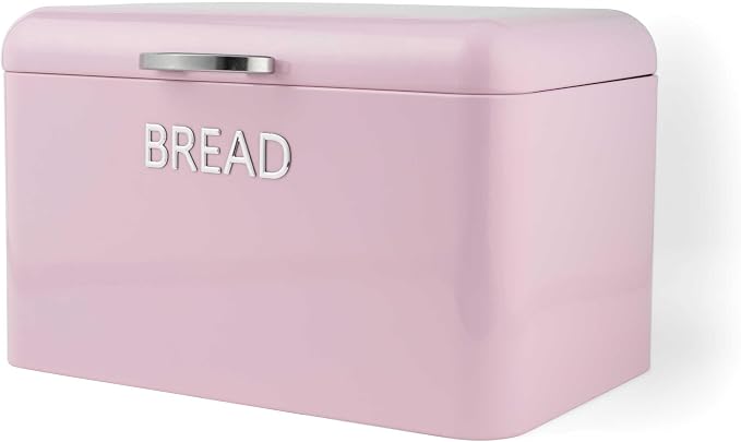 Salter Salter Retro Bread Bin & Canister Storage Kitchen Set (Pink)