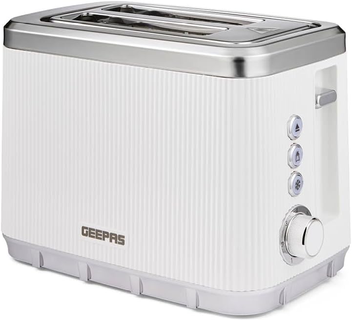 GEEPAS Arcus 2 Slice Toaster GBT36570UK-WT (White)