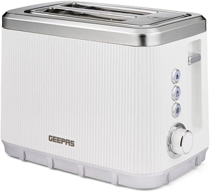 GEEPAS Arcus 2 Slice Toaster GBT36570UK-WT (White)
