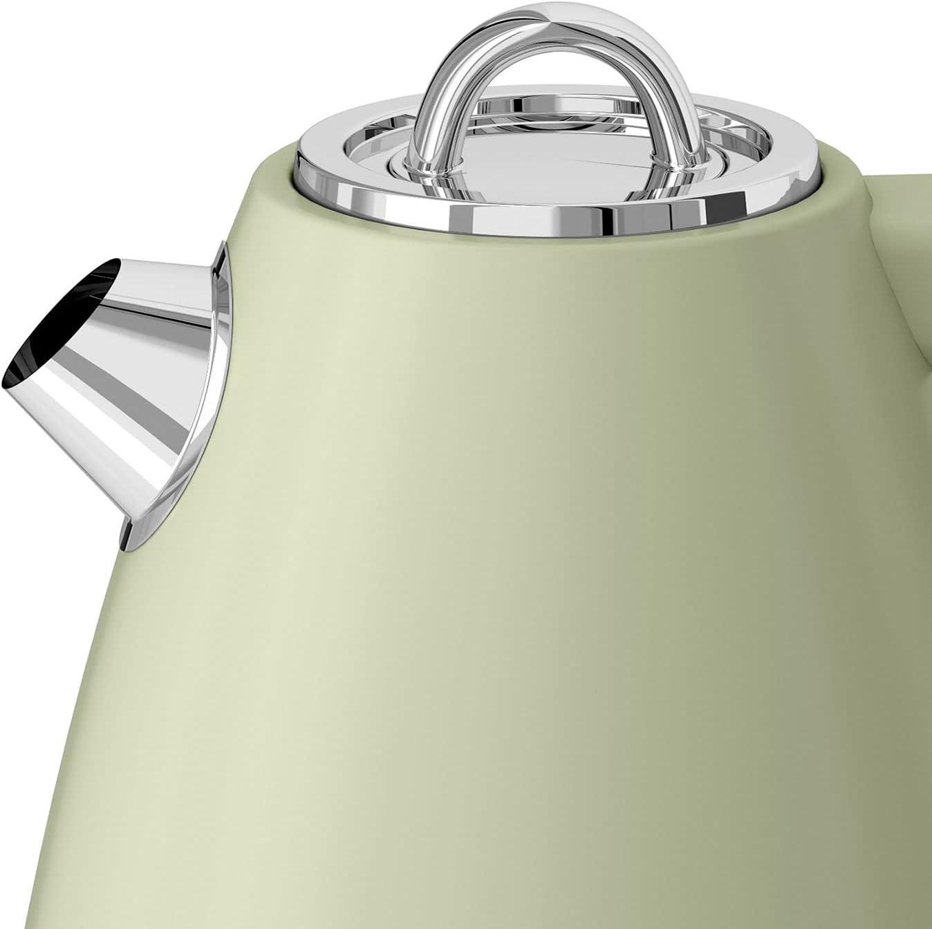 Swan Retro Kettle & 2 Slice Toaster Set (Green)