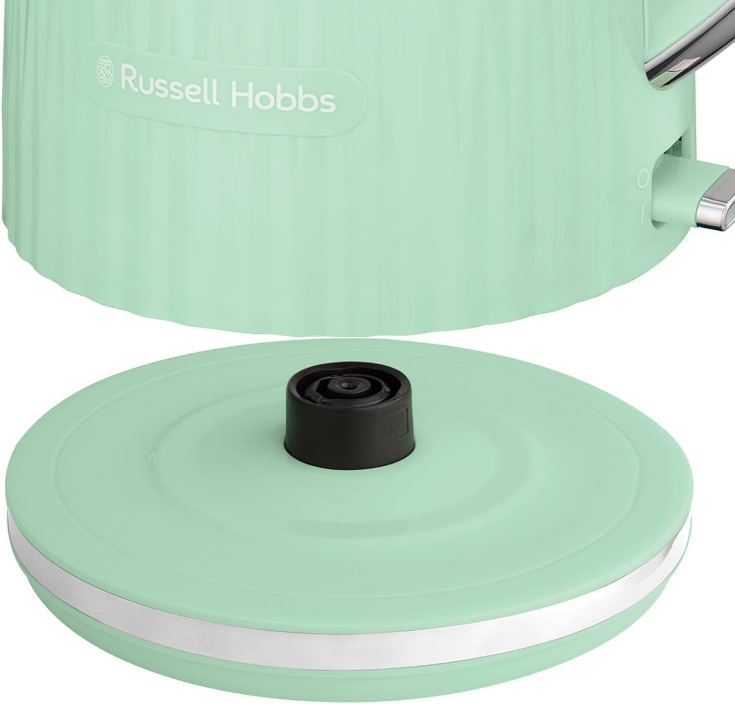 Russell Hobbs Eden Kettle Stylish Textured Design 27364 (Pistachio Green)