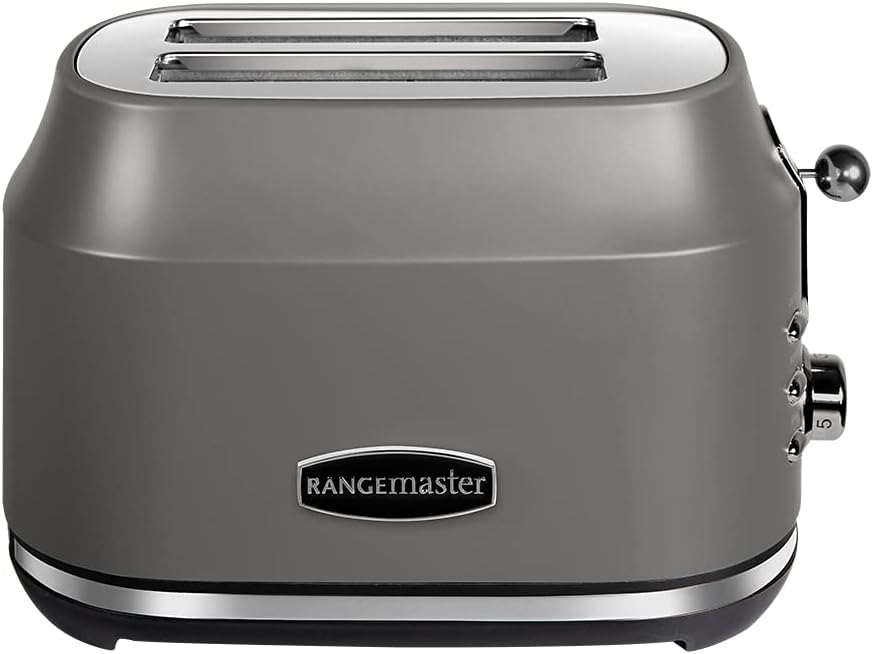 Rangemaster Classic 2 Slice Toaster RMCL2S201GY (Matt Slate Grey)