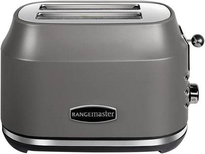 Rangemaster Classic 2 Slice Toaster RMCL2S201GY (Matt Slate Grey)