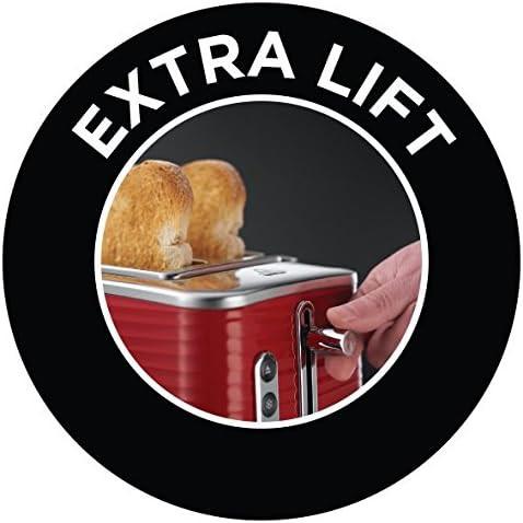 Extra Lift feature badge showing toaster lever and bread