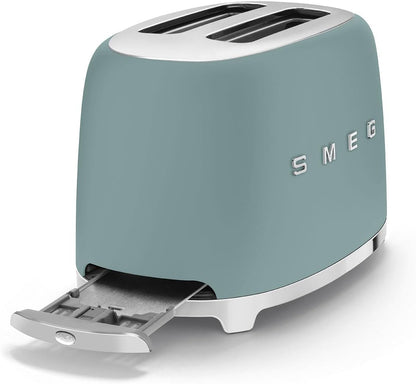 SMEG 2 Slice Toasters Emerald Green Toaster