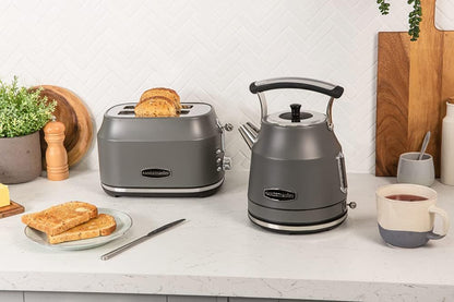 Rangemaster Classic 2 Slice Toaster RMCL2S201GY (Matt Slate Grey)