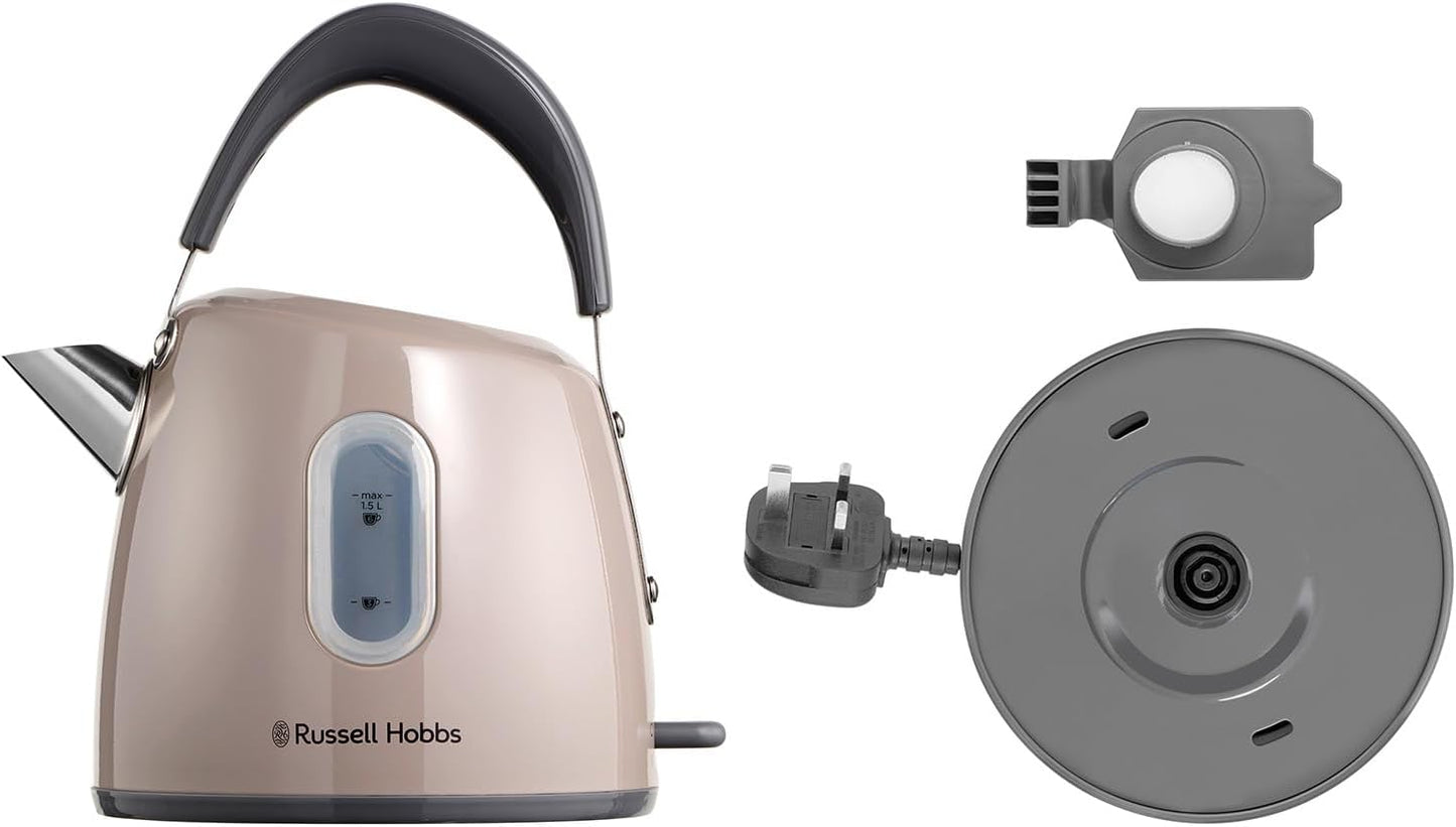 Russell Hobbs Stylevia 1.5L Kettle 28133 (Mocha)