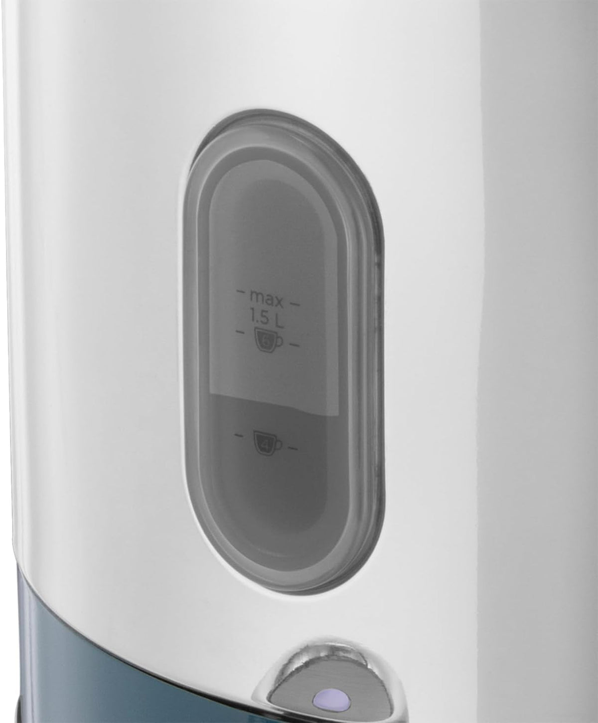 Russell Hobbs Distinctions Pyramid Kettle, 2 Slice Toaster & Microwave Kitchen Set (Ocean Blue)