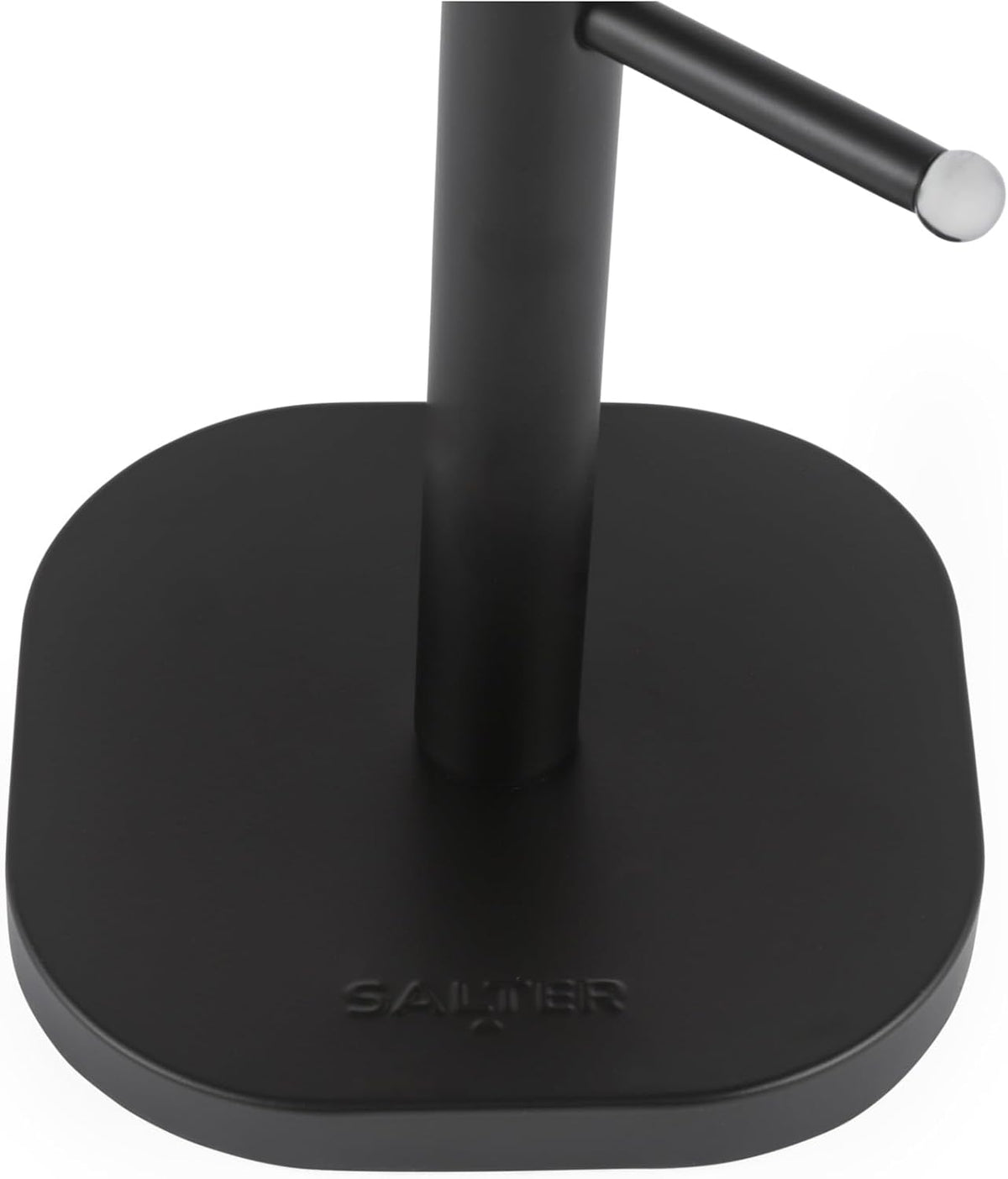 Salter Kuro Kettle, 4 Slice Toaster, Towel Pole & Mug Tree Kitchen Set (Matte Black)