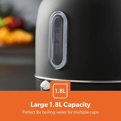 GEEPAS Retrovive Kettle GK38074UK-BK (Black)