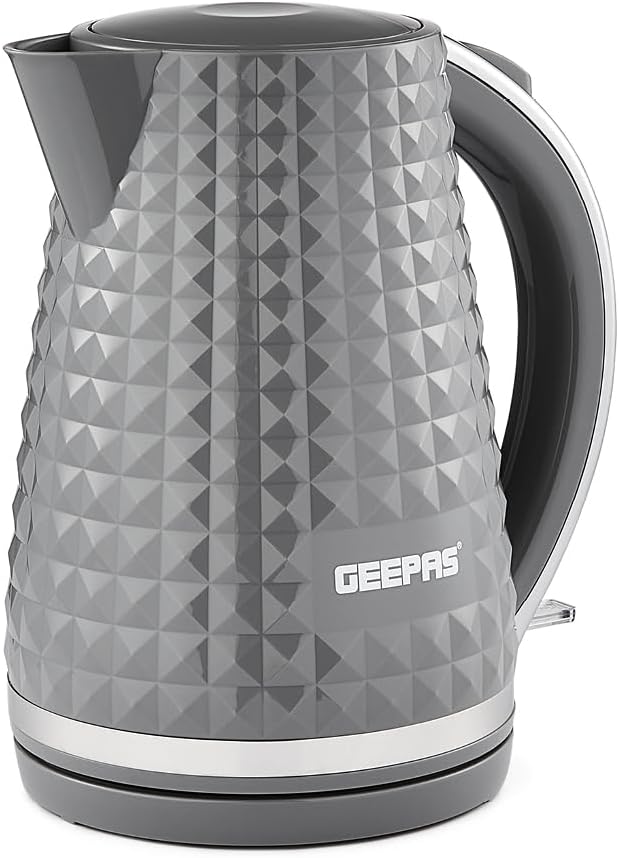GEEPAS Argyle Kettle GK38056UK-GR (Grey)