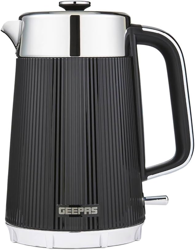 GEEPAS Arcus Kettle GK38078UK-BK (Black)