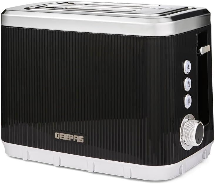 Geepas GEEPAS Arcus 2 Slice Toaster GBT36570UK-BK (Black)
