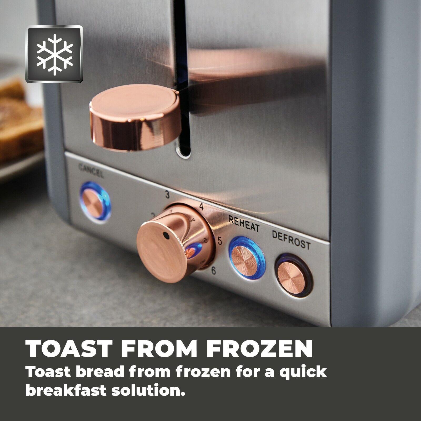 Tower Cavaletto Pyramid Kettle & 2 Slice Toaster Kitchen Set (Grey) - Vibe Home