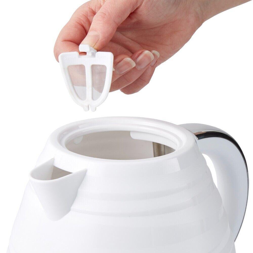 Swan Symphony Kettle & 4 Slice Toaster Kitchen Set (White) - Vibe Home