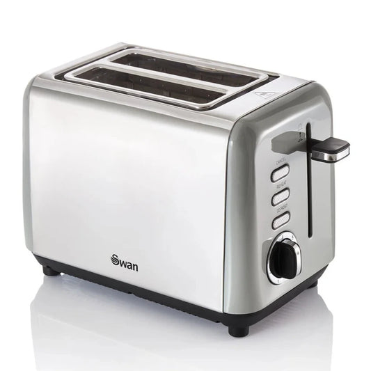 Swan Townhouse Grey 2 Slice Toaster ST14015GRN