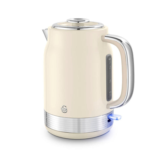 Swan Retro Jug Kettle SK19025C (Chantilly Cream) - Vibe Home