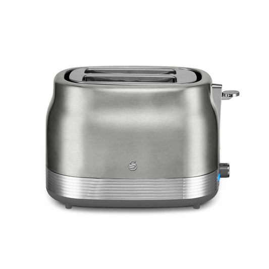 Swan Retro 2 Slice Toaster ST19028SS (Stainless Steel) - Vibe Home