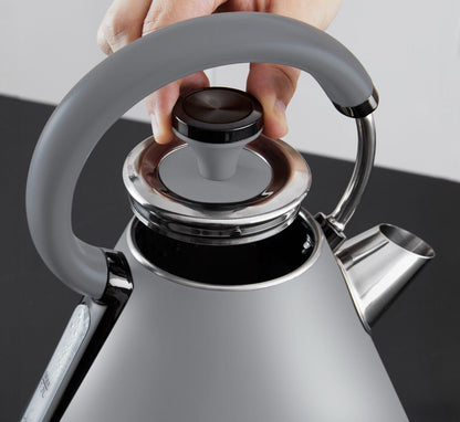 Tower Sera Kettle & 4 Slice Toaster Kitchen Set (Grey) - Vibe Home
