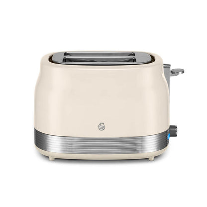 Swan Swan Retro 2 Slice Toaster ST19028C (Chantilly Cream)