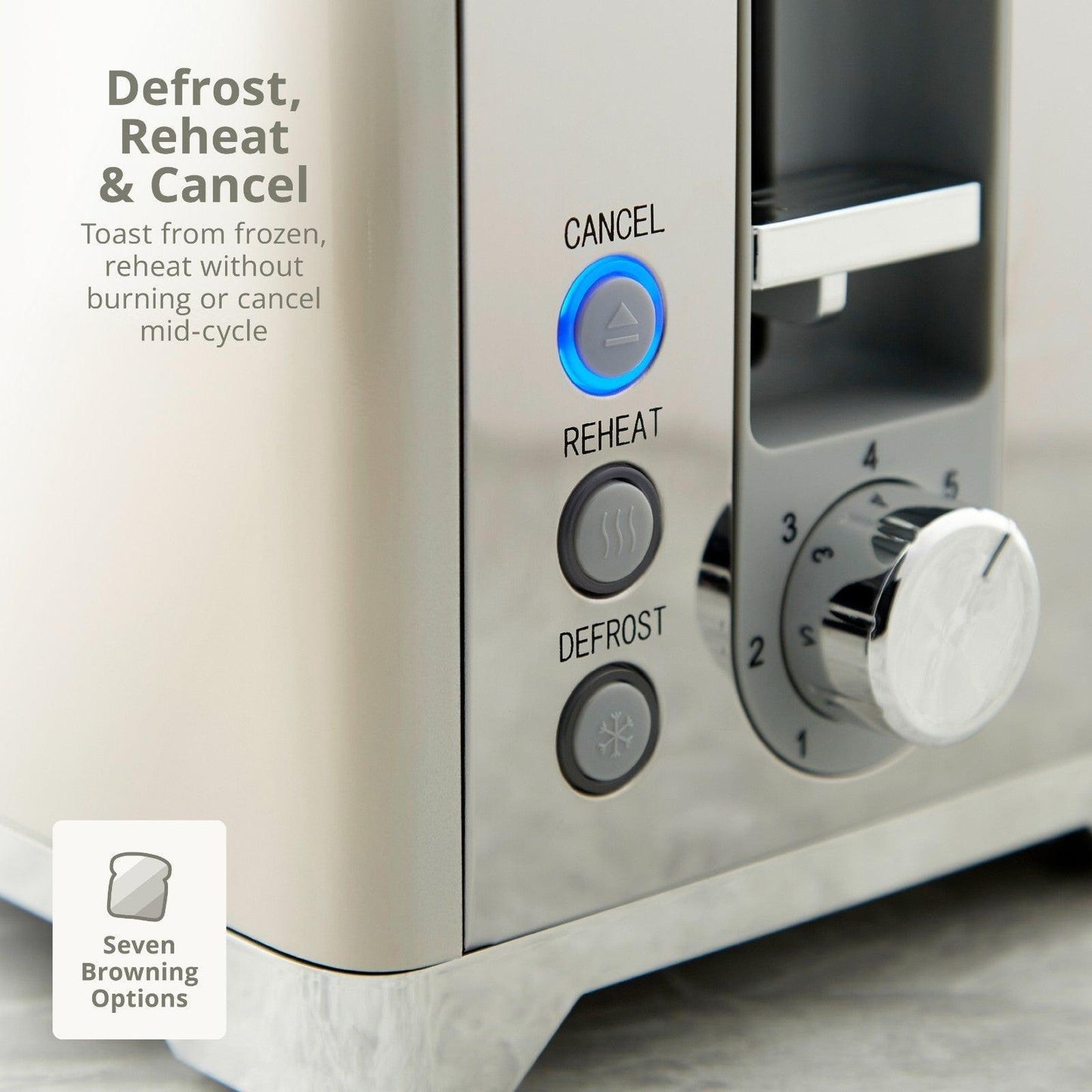 Swan Solace Kettle & Toaster Kitchen Set (Cream) - Vibe Home