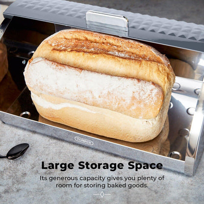 Tower Solitaire Kettle, 2 Slice Toaster, Bread Bin & Canisters Kitchen Set (Grey) - Vibe Home